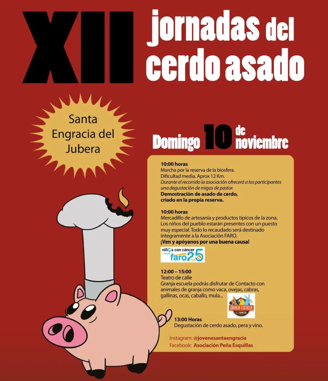 XII Jornadas del Cerdo Asado. Santa Engracia del Jubera 2024
