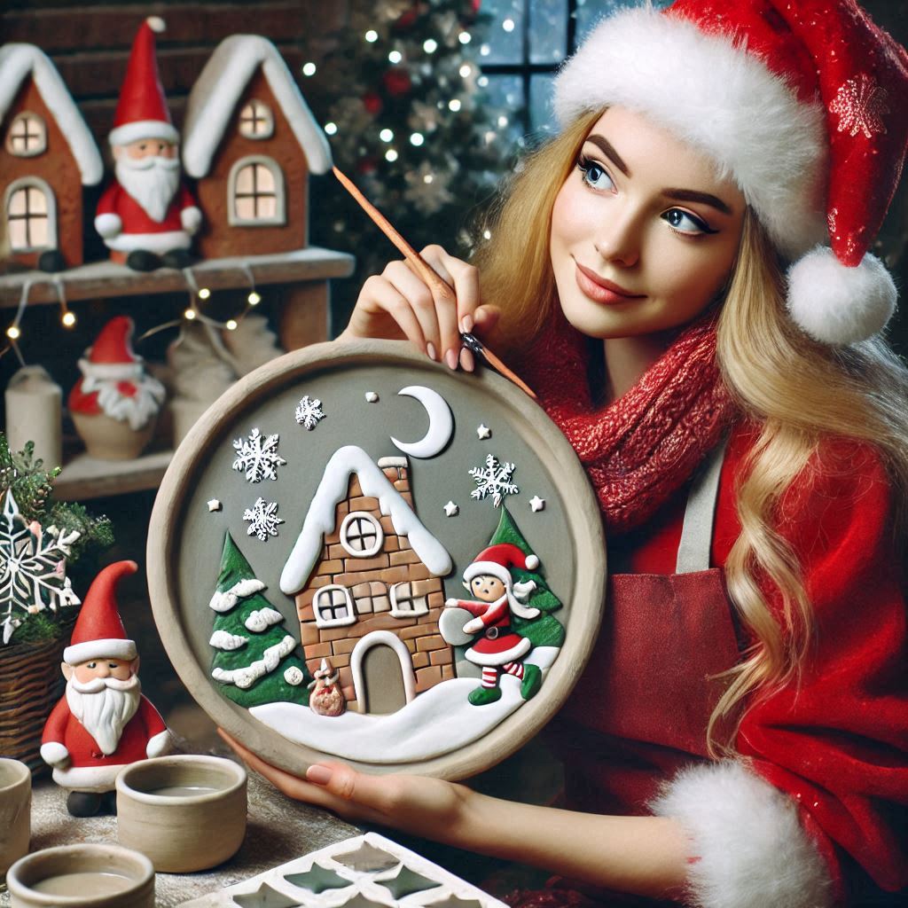 TALLER ADULTO ALFARERÍA NAVIDEÑA. ÁRBOL DE NAVIDAD Y MODELADO DE UN ELFO. Albelda de Iregua