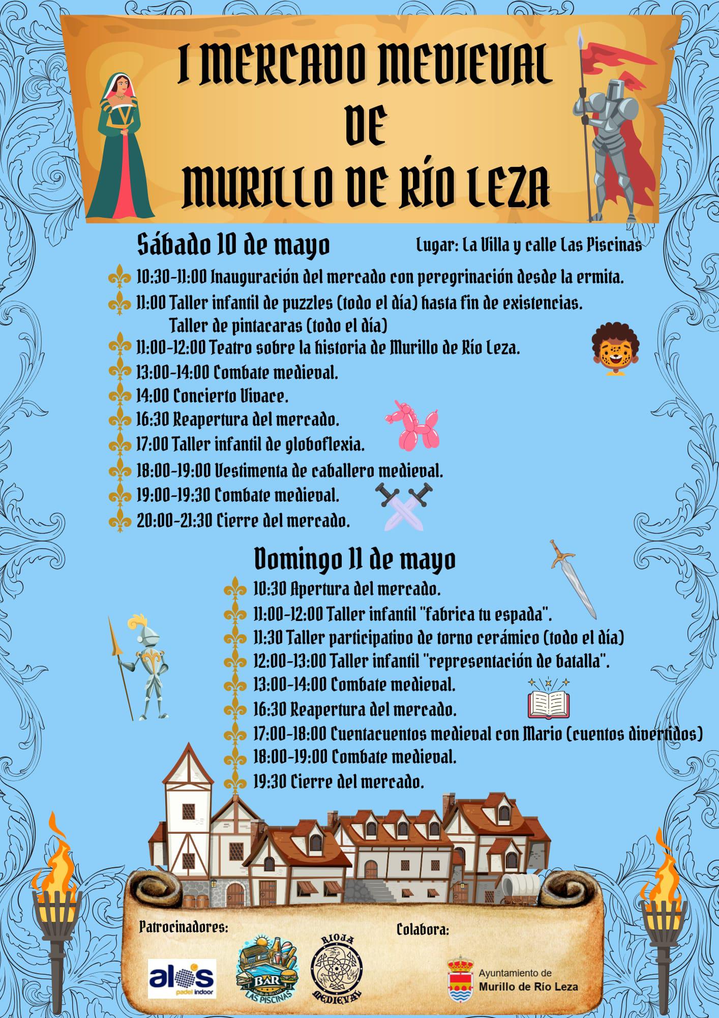 I Mercado Medieval de Murillo de Río Leza 2025